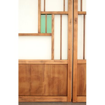 色アクリル 細分ガラス建具 4枚1組　GD0346 