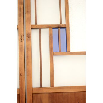 色アクリル 細分ガラス建具 4枚1組　GD0346 