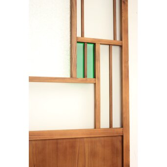 色アクリル 細分ガラス建具 4枚1組　GD0346 