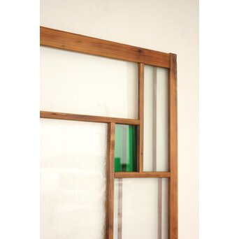 色アクリル 細分ガラス建具 4枚1組　GD0346 