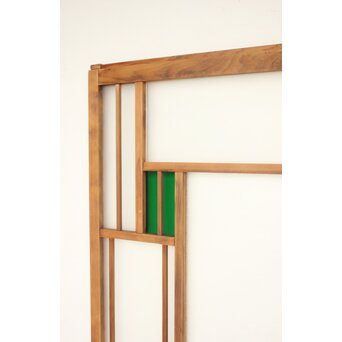 色アクリル 細分ガラス建具 4枚1組　GD0346 