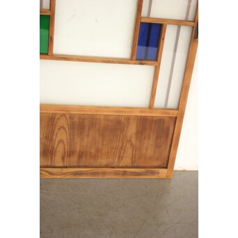 色アクリル 細分ガラス建具 4枚1組　GD0346 