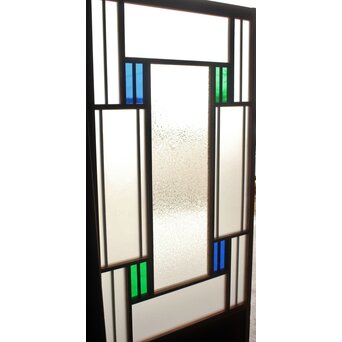 色アクリル 細分ガラス建具 4枚1組　GD0346 