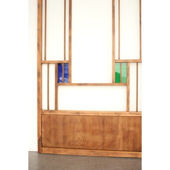 色アクリル 細分ガラス建具 4枚1組　GD0346 