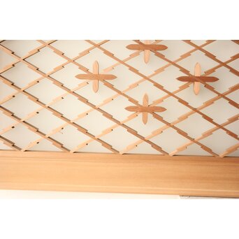 松皮菱ととんぼ組子の小型欄間　R0546 