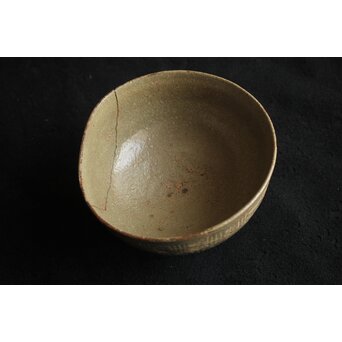 出雲焼 三島手 2点　P634 