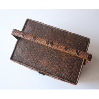 提藍 竹籠　U406 