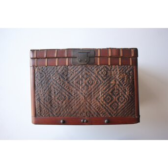 提藍 竹籠　U406 