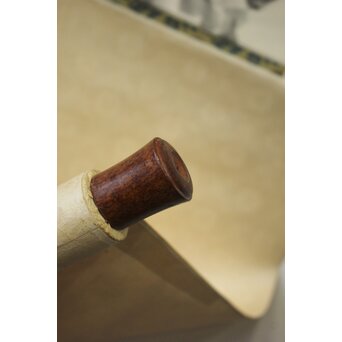 阮性山 墨松 呉昌碩三男 呉東邁 讃 掛軸　Z815 