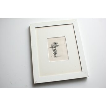 堀文子 墨絵『福寿草』 Z819 