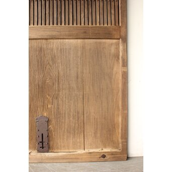 栗の格子蔵戸　W0241 