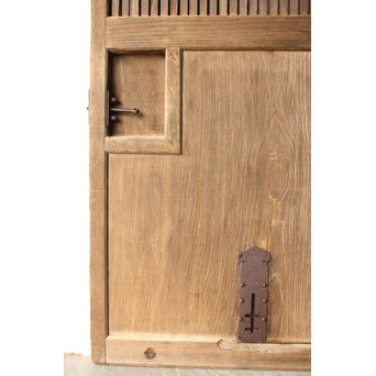 栗の格子蔵戸　W0241 