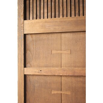 栗の格子蔵戸　W0241 