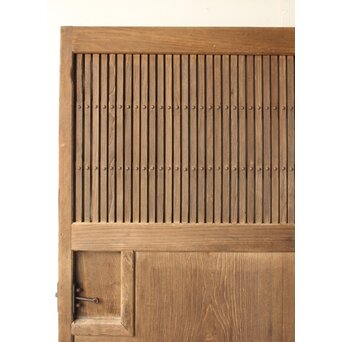 栗の格子蔵戸　W0241 