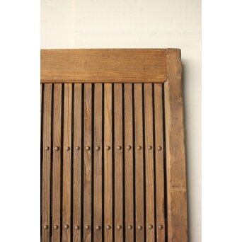 栗の格子蔵戸　W0241 