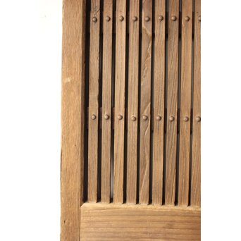 栗の格子蔵戸　W0241 