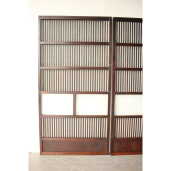 にかわガラス格子戸 2枚1組　L1210 