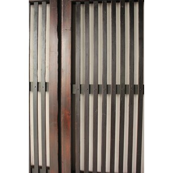 にかわガラス格子戸 2枚1組　L1210 