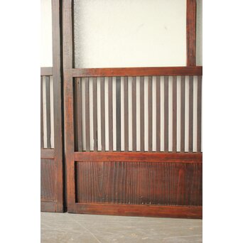 にかわガラス格子戸 2枚1組　L1210 