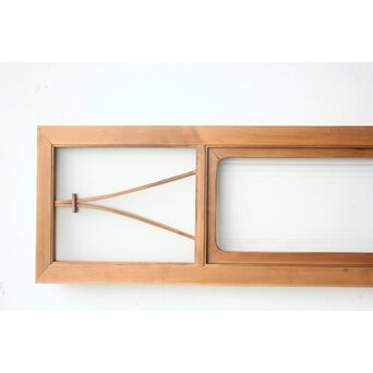 松葉組子のガラス欄間　R0548 