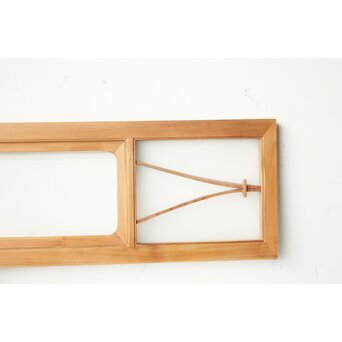 松葉組子のガラス欄間　R0548 