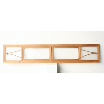 松葉組子のガラス欄間　R0548 ウラ