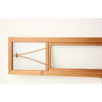 松葉組子のガラス欄間　R0548 