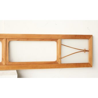 松葉組子のガラス欄間　R0548 