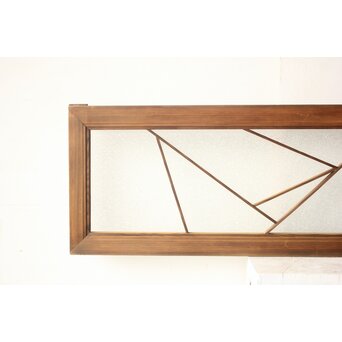 氷裂紋 組子ガラス小型欄間　R0549 