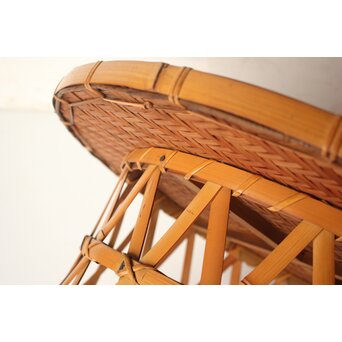 鼓型 竹のテーブル　U407 