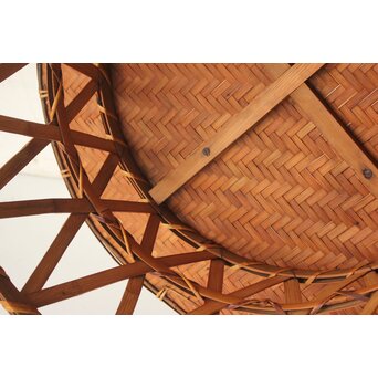 鼓型 竹のテーブル　U407 