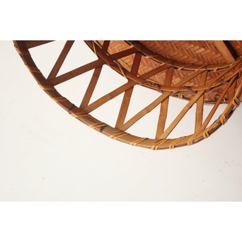 鼓型 竹のテーブル　U407 