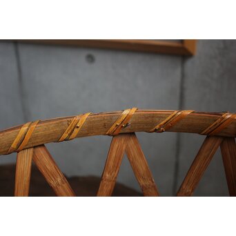 鼓型 竹のテーブル　U407 