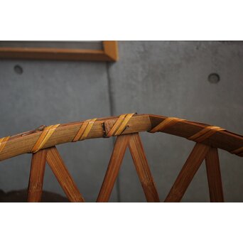 鼓型 竹のテーブル　U407 