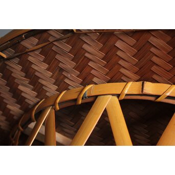 鼓型 竹のテーブル　U407 