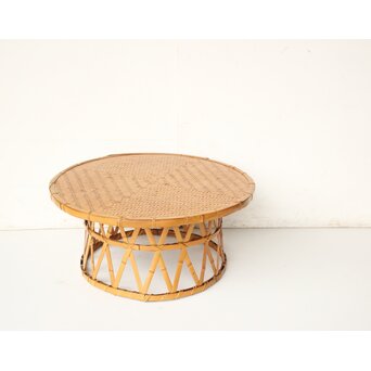 鼓型 竹のテーブル　U407 