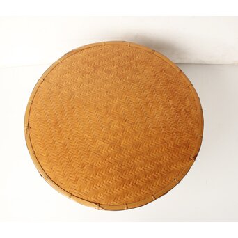 鼓型 竹のテーブル　U407 