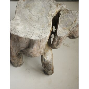 木塊 自然木台　X637 