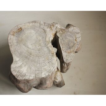 木塊 自然木台　X637 