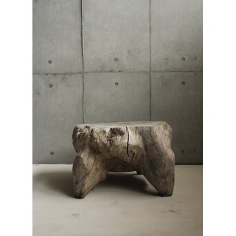 木塊 自然木台　X638