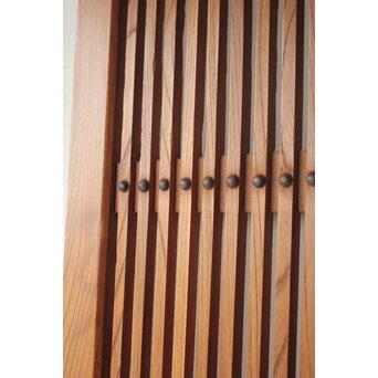 細身格子蔵戸　W0244 