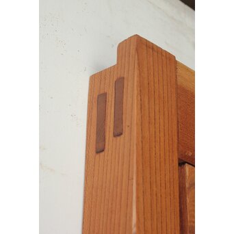 細身格子蔵戸　W0244 