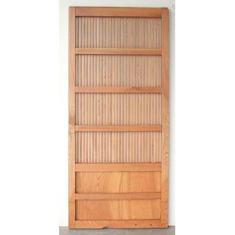 細身格子蔵戸　W0244 ウラ