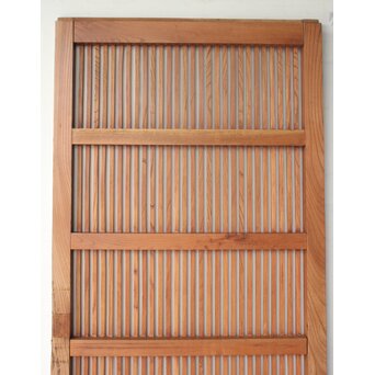 細身格子蔵戸　W0244 