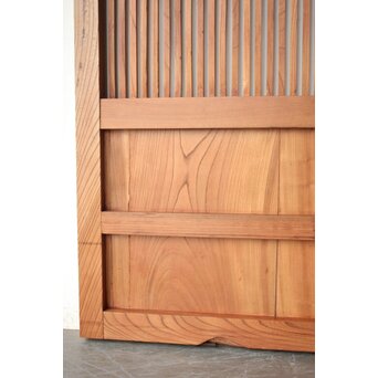 細身格子蔵戸　W0244 