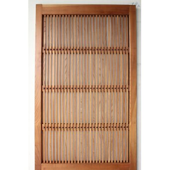 細身格子蔵戸　W0244 