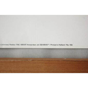 アントニ タピエス Antoni Tàpies【Homage to Vincent van Gogh】1988年版ポスター　Z825 