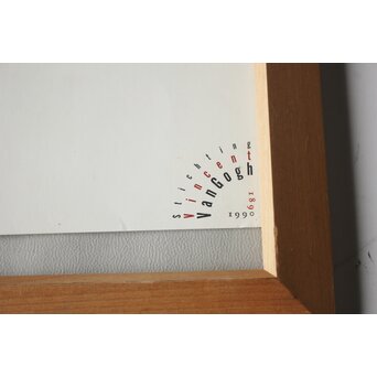 アントニ タピエス Antoni Tàpies【Homage to Vincent van Gogh】1988年版ポスター　Z825 