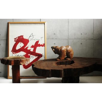 アントニ タピエス Antoni Tàpies【Homage to Vincent van Gogh】1988年版ポスター　Z825 