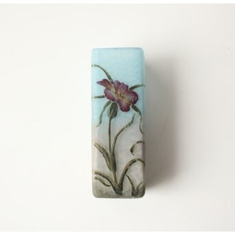 ドームナンシー Daum Nancy 小瓶 小壺 花瓶 ガラス　Y066